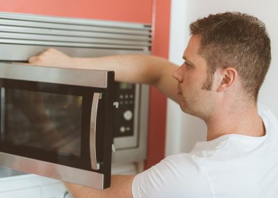 Save Time and Effort with Microwave Installation!